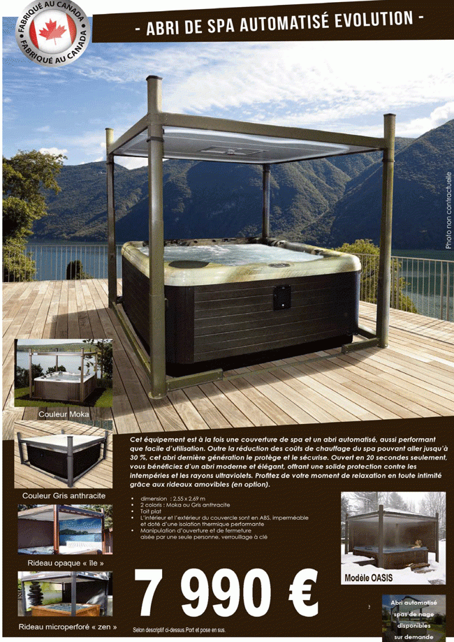 Portes Ouvertes APA 37_arrosage_pompes_piscines_spas_Spa 231P_Porcril_Vita Spas_Jacuzzi_abri de spas_Covana