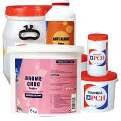 Produits traitement pour Piscines Sté APA 37