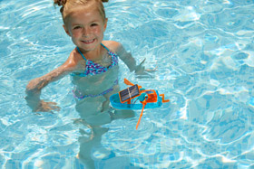 Mini bateau solaire